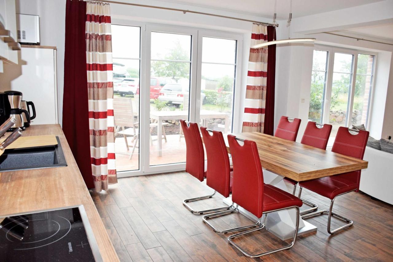 Ferienhaus Zum Boddenstrand Mit Ka Gross Zicker Ngoại thất bức ảnh